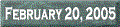 February 20 Bulletin